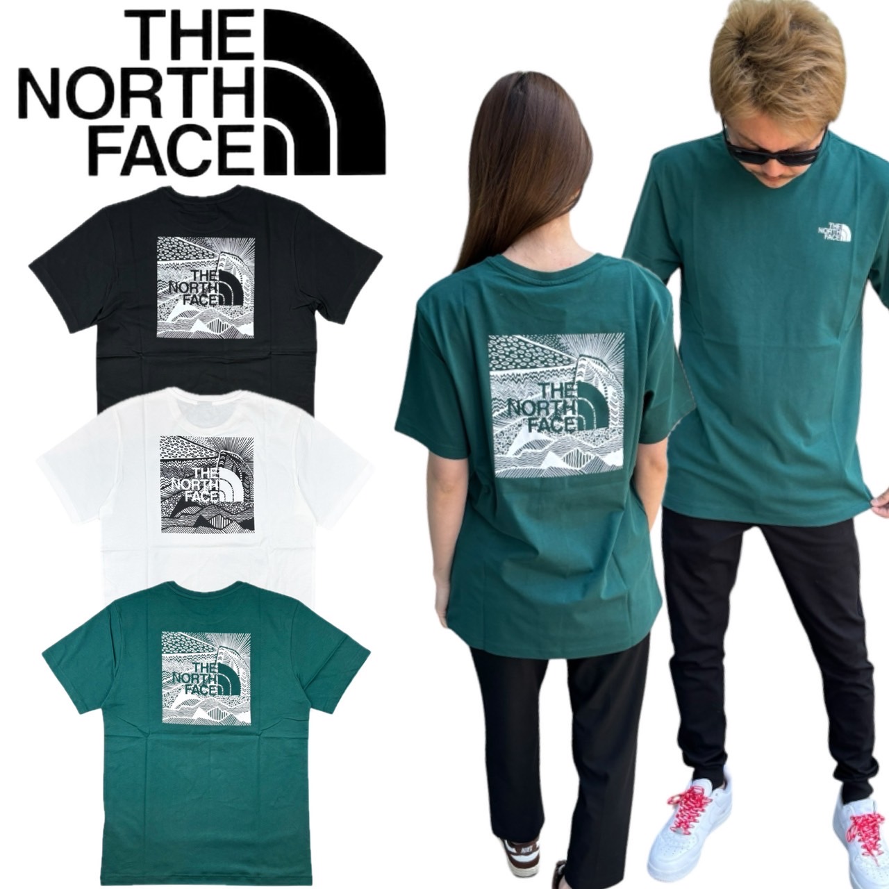 【メンズ】THE NORTH FACE Sleeve Heavyweight Box Tシャツ The North Face Mens - Heavyweight Box S/S Tee T-shirt - TNF