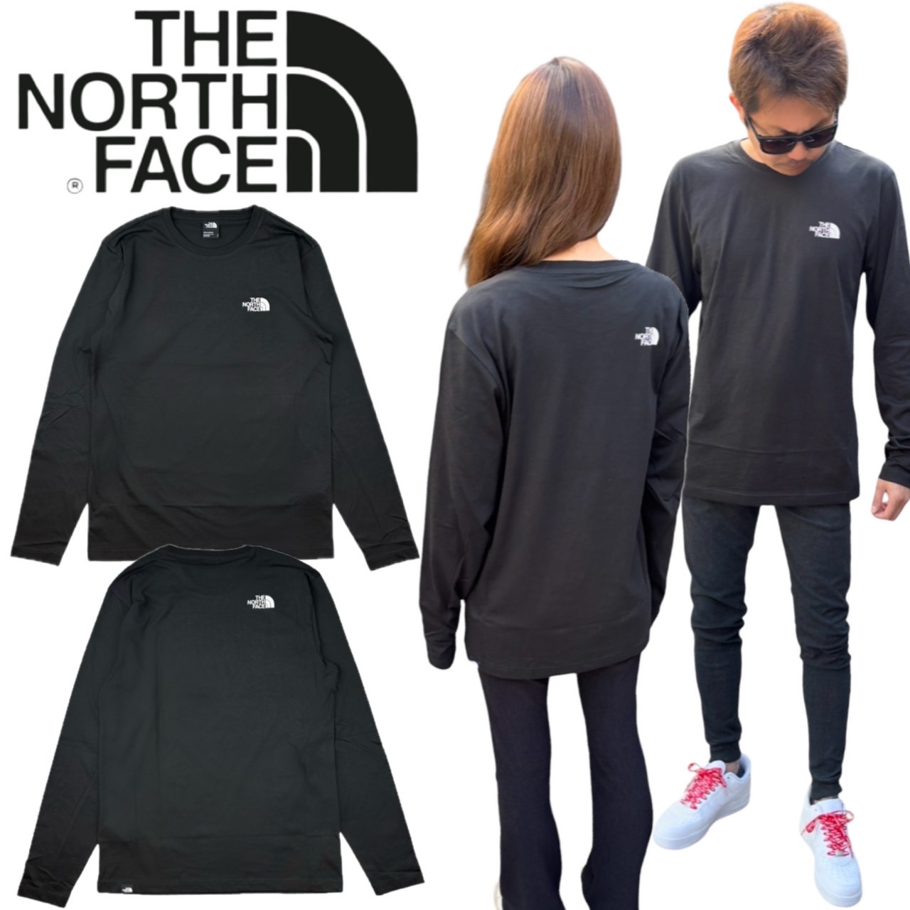 ザ ノースフェイス The North Face ロンT 長袖 Tシャツ NF0A87QN シンプルドーム コットン素材 ユニセックス シンプル THE NORTH FACE M L/S SIMPLE DOME TEE | THE NORTH FACE | 01