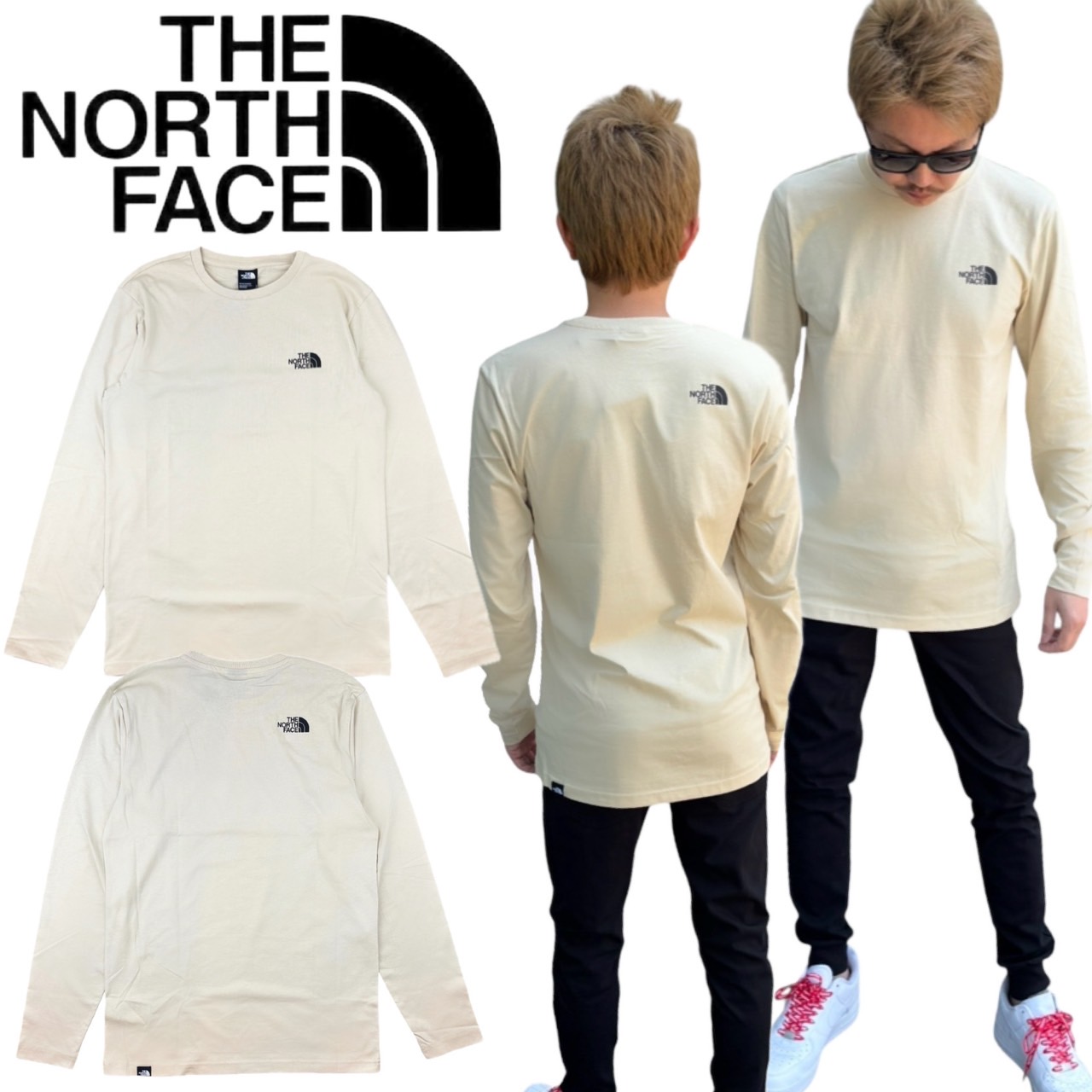 オープンセール 福袋 THE NORTH FACE ザ ノースフェイス The North Face ロンT 長袖 T Tシャツ(長袖+七分)