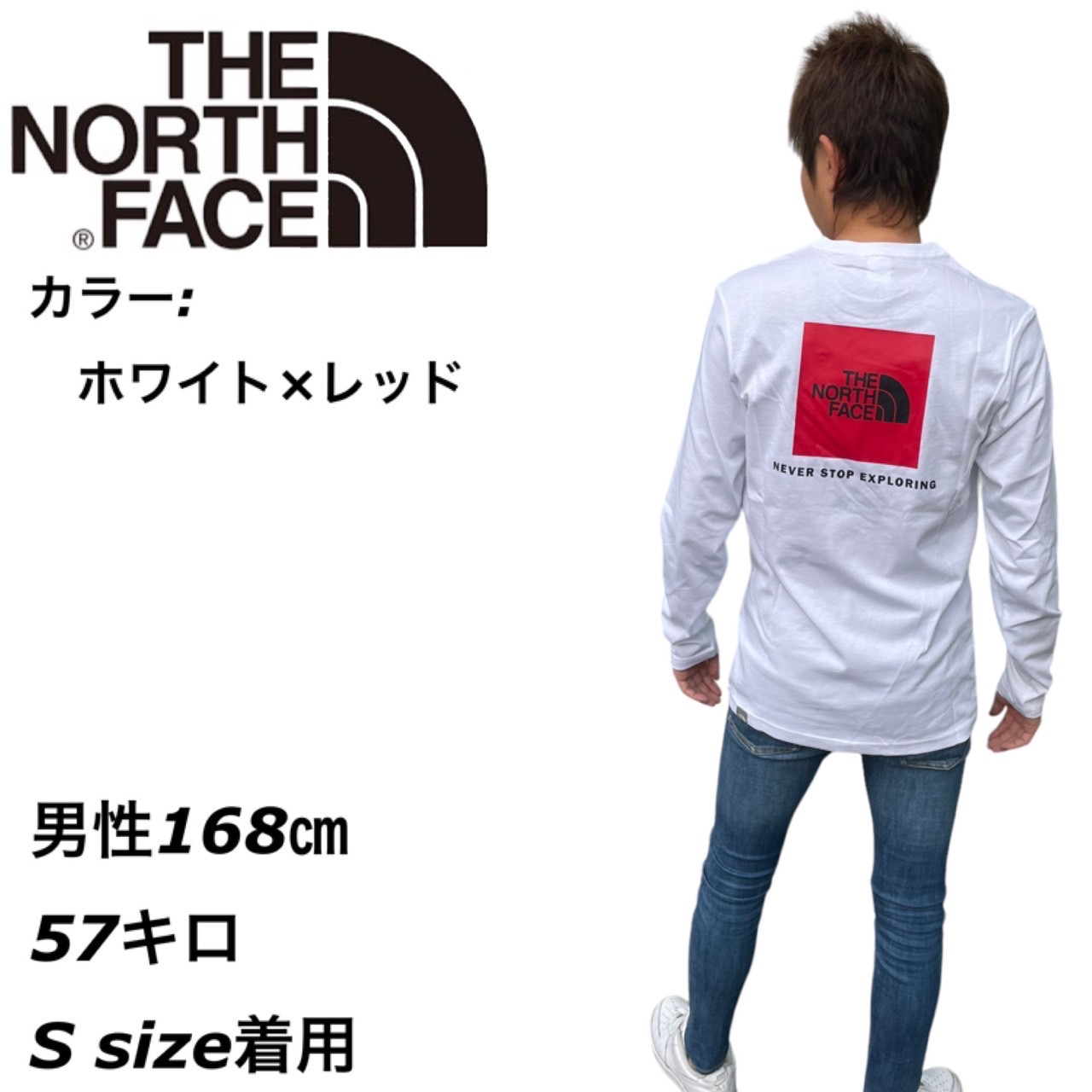 ザ ノースフェイス The North Face 長袖 Tシャツ ロンT レッドボックス メンズ レディース バックプリント 全5色 NF0A493L  ロゴ THE NORTH FACE L/S RED BOX TEE