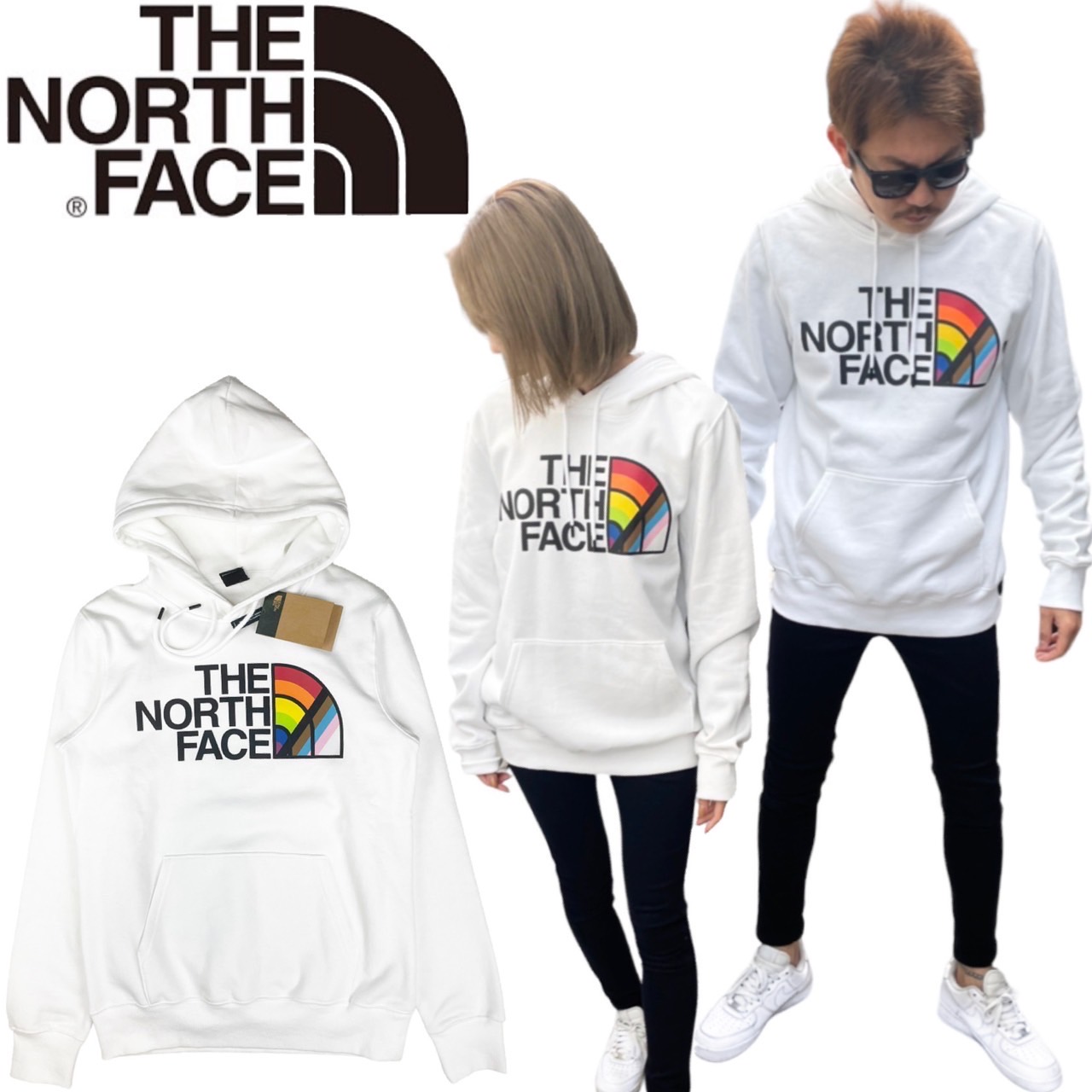 ザ ノースフェイス パーカー ハーフドーム 裏起毛 NF0A4M4B/NF0A7QCK スウェット プルオーバー THE NORTH FACE HALF DOME HOODIE/PRIDE PULLOVER HOODIE