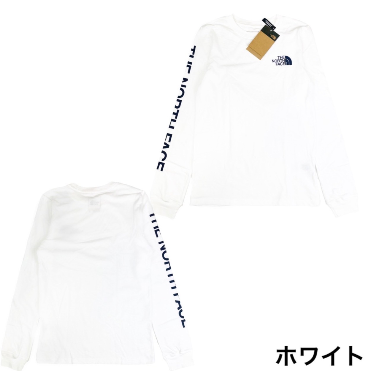ザ ノースフェイス 長袖 Tシャツ ロンT 袖ロゴ NF0A4N7P 全3色 