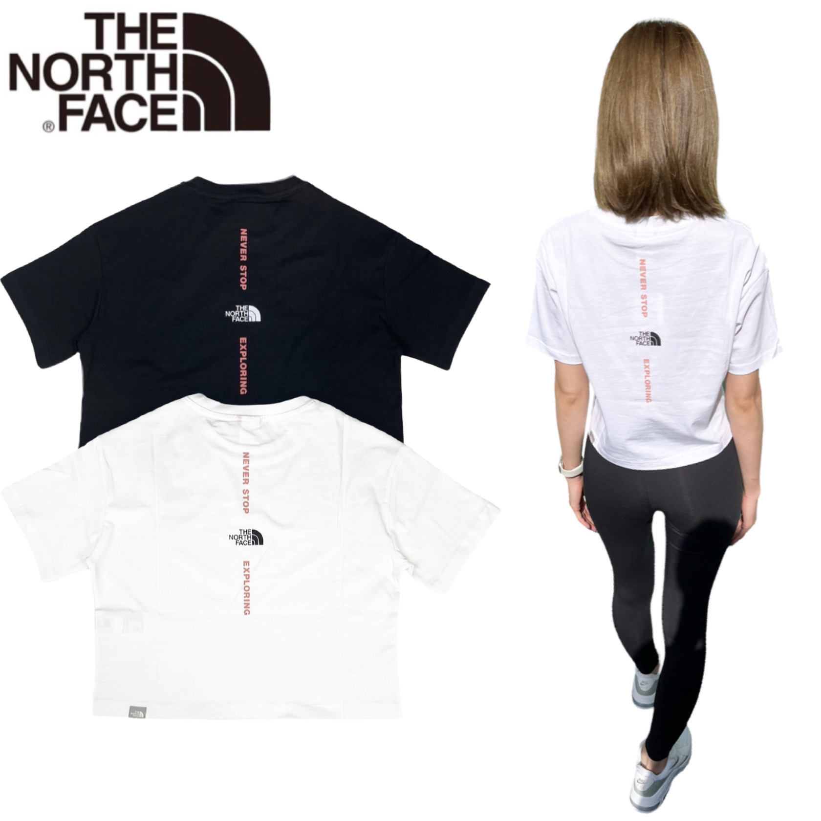 ザ ノースフェイス The North Face Tシャツ クロップド丈 へそ出し