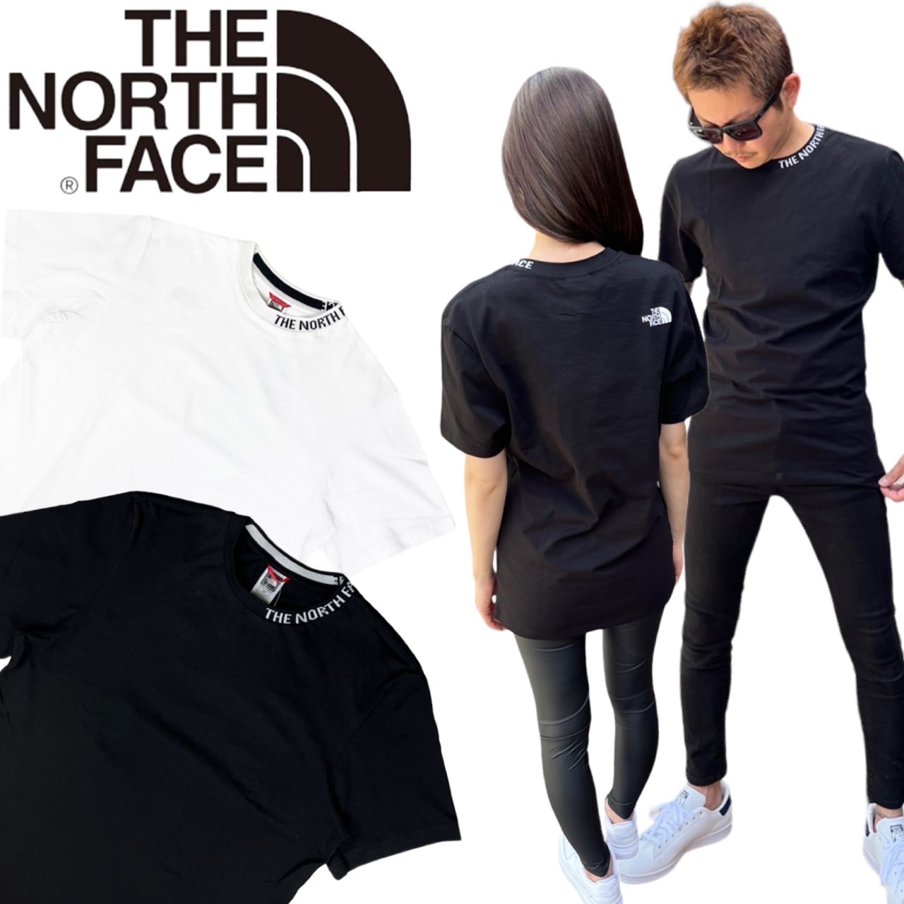 ザ ノースフェイス The North Face Tシャツ 半袖 首元ロゴ メンズ NF0A5ILG ズーム トップス 丸首 THE NORTH  FACE S/S MENS ZUMU TEE