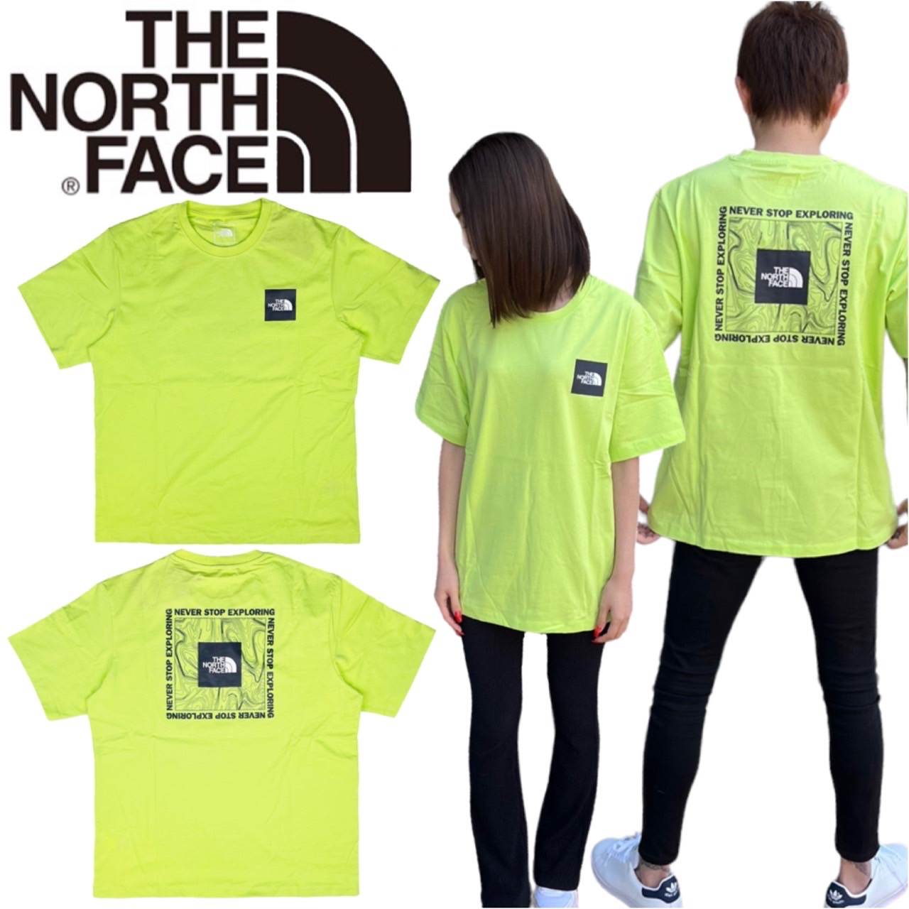 ザ ノースフェイス The North Face Tシャツ 半袖 丸首 NF0A5JZX 全3色 ボックスロゴ メンズ レディース バックロゴ THE  NORTH FACE S/S MENS BOXED IN T-AP