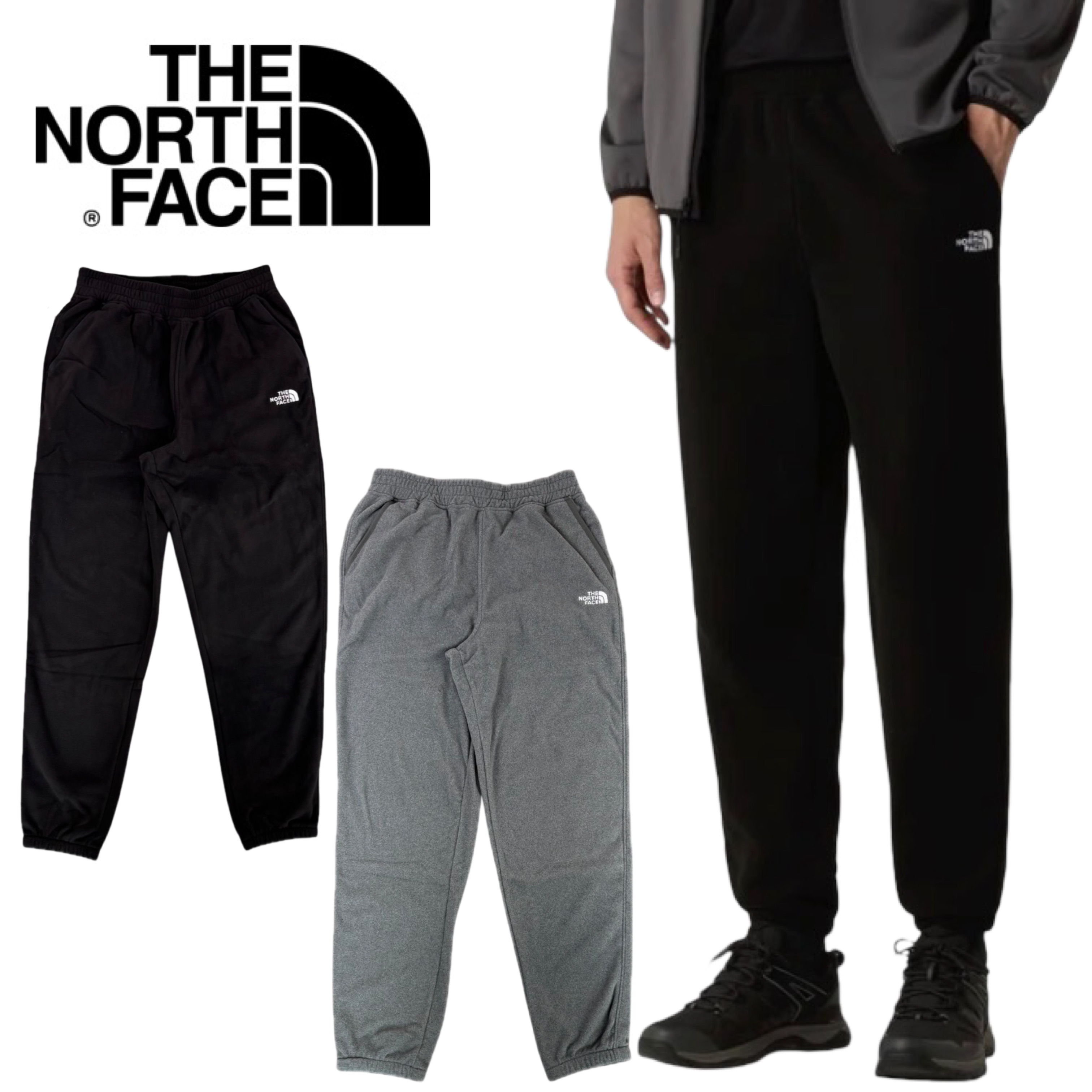 ザ ノースフェイス The North Face メンズ NF0A8D0T フリース 刺繍ロゴ ジョガーパンツ スウェットパンツ 暖か ボトムス THE NORTH FACE GLACIER FLEECE PANT THE NORTH FACE（ザ ノースフェイス） ザ ノースフェイス メンズ