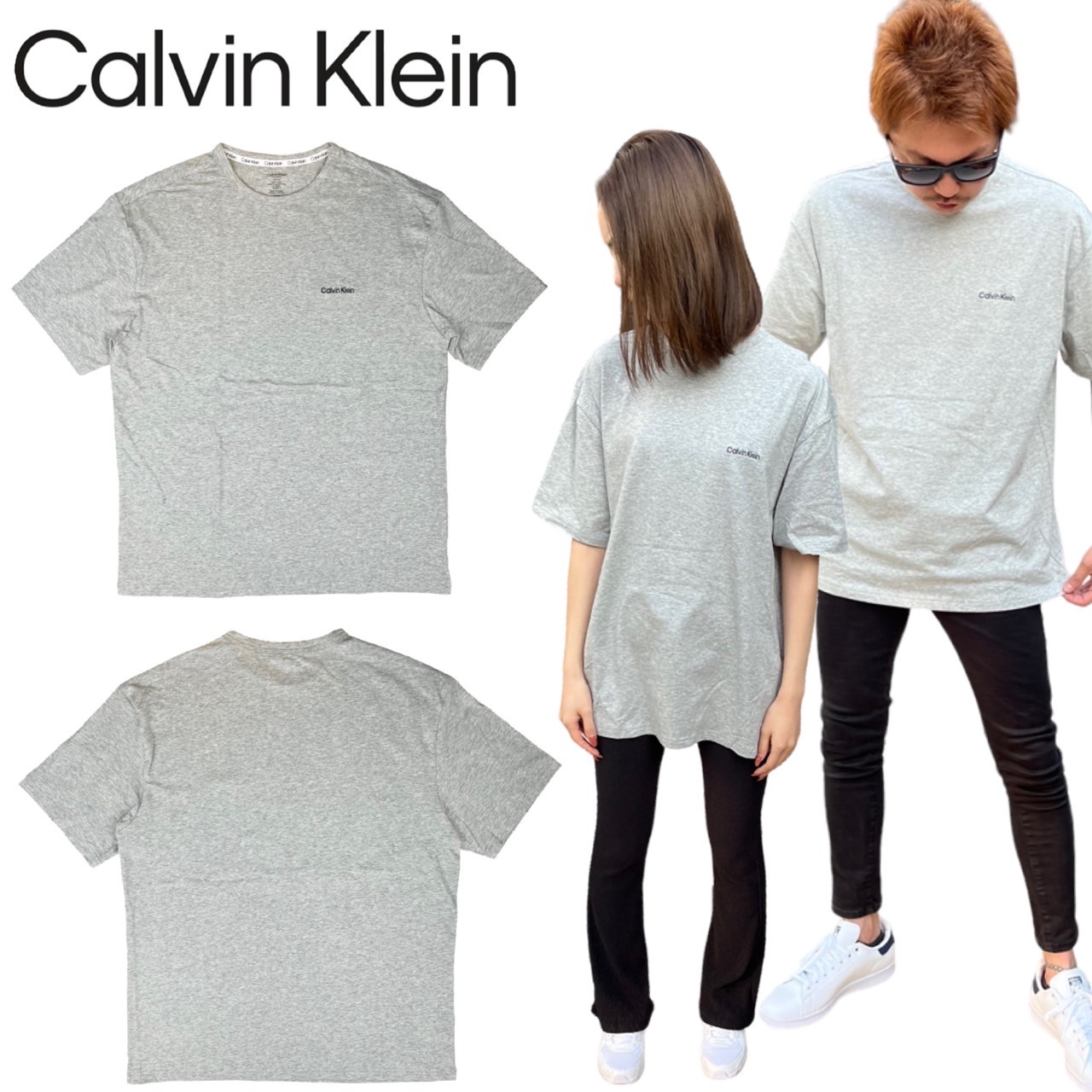 Calvin Klein（カルバン・クライン） 半袖 Tシャツ 部屋着 インナー 