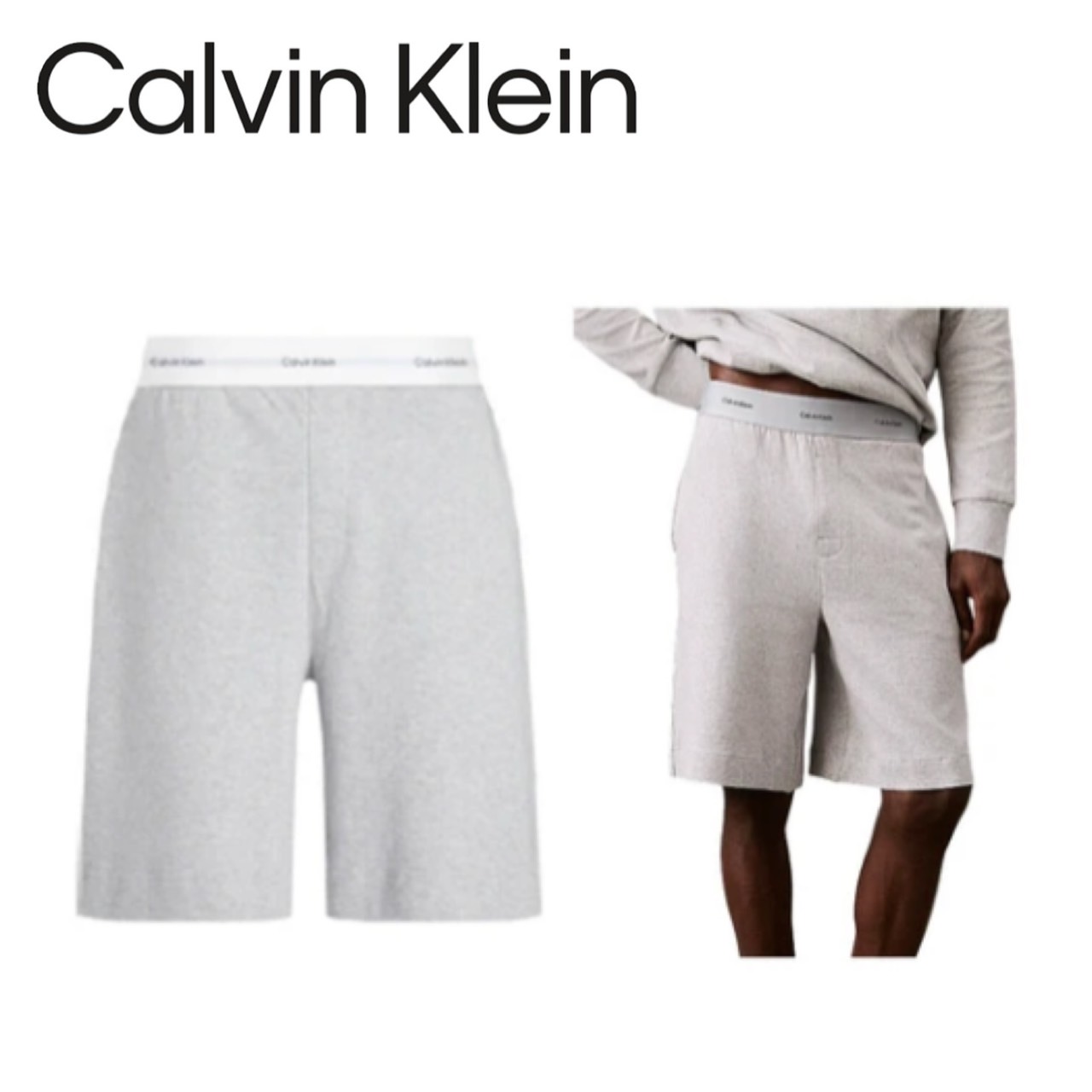カルバンクライン CALVIN KLEIN ボトムス NM2707E ズボン ラウンジウェア スウェットパンツ ハーフパンツ 半パン ルームウェア スポーツ メンズ メンズサイズ | Calvin Klein | 02