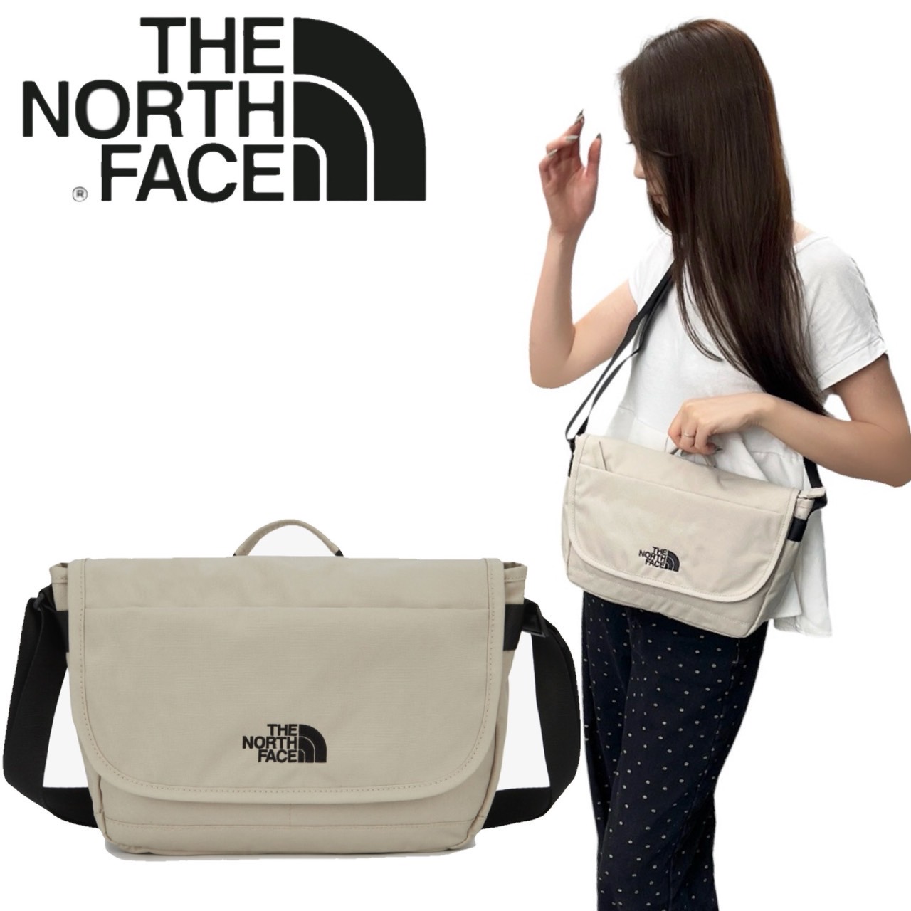 ザ ノースフェイス The North Face ホワイトレーベル クロスバッグ NN2PQ02J/K カバン ショルダーバッグ 男女兼用 THE  NORTH FACE MESSENGER BAG S