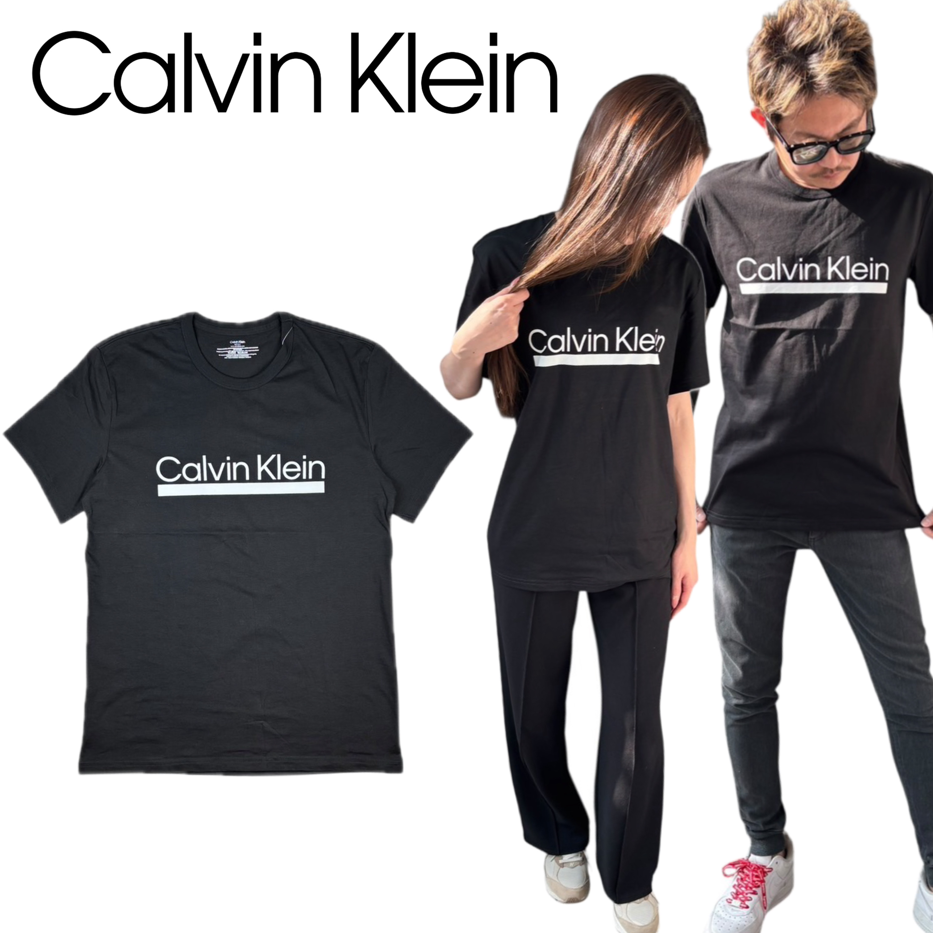 Calvin Klein（カルバン・クライン） calvin klein Tシャツ 半袖 ロゴ 