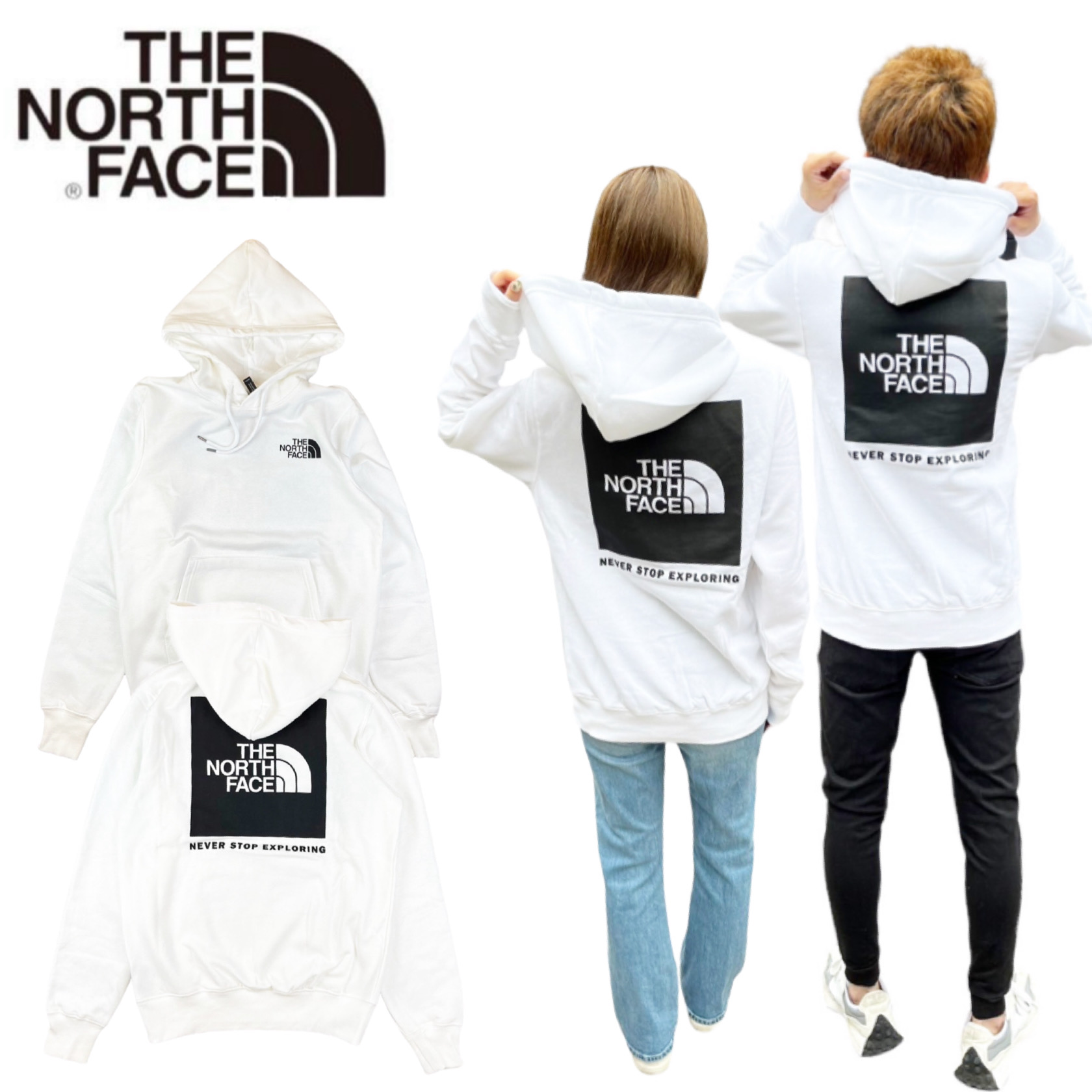 ザ ノースフェイス The North Face ボックス パーカー バックプリント