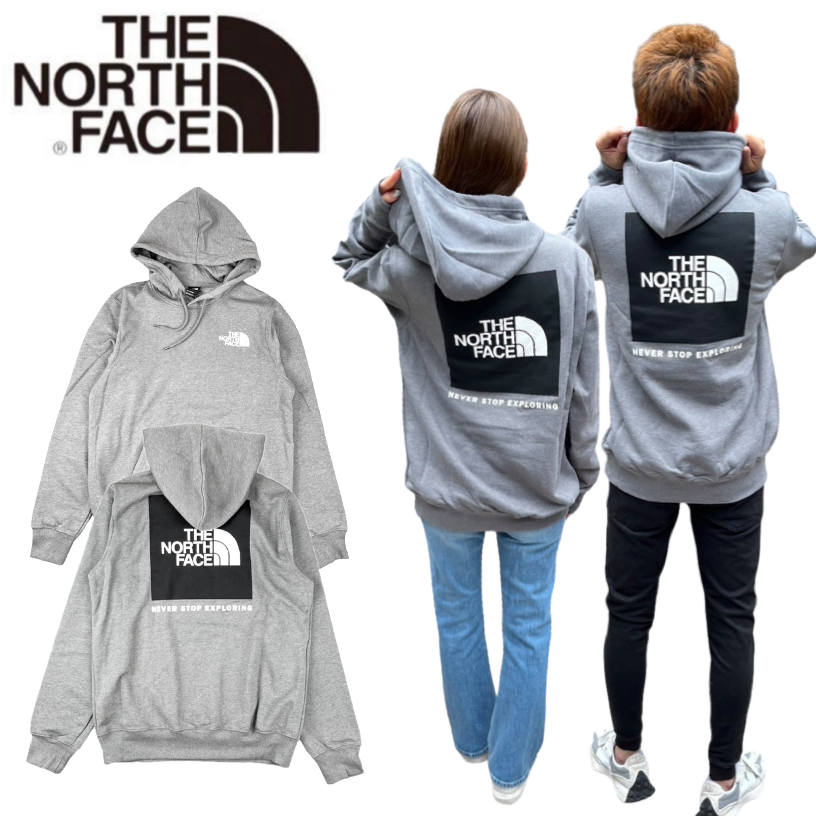 ザ ノースフェイス The North Face ボックス パーカー バックプリント