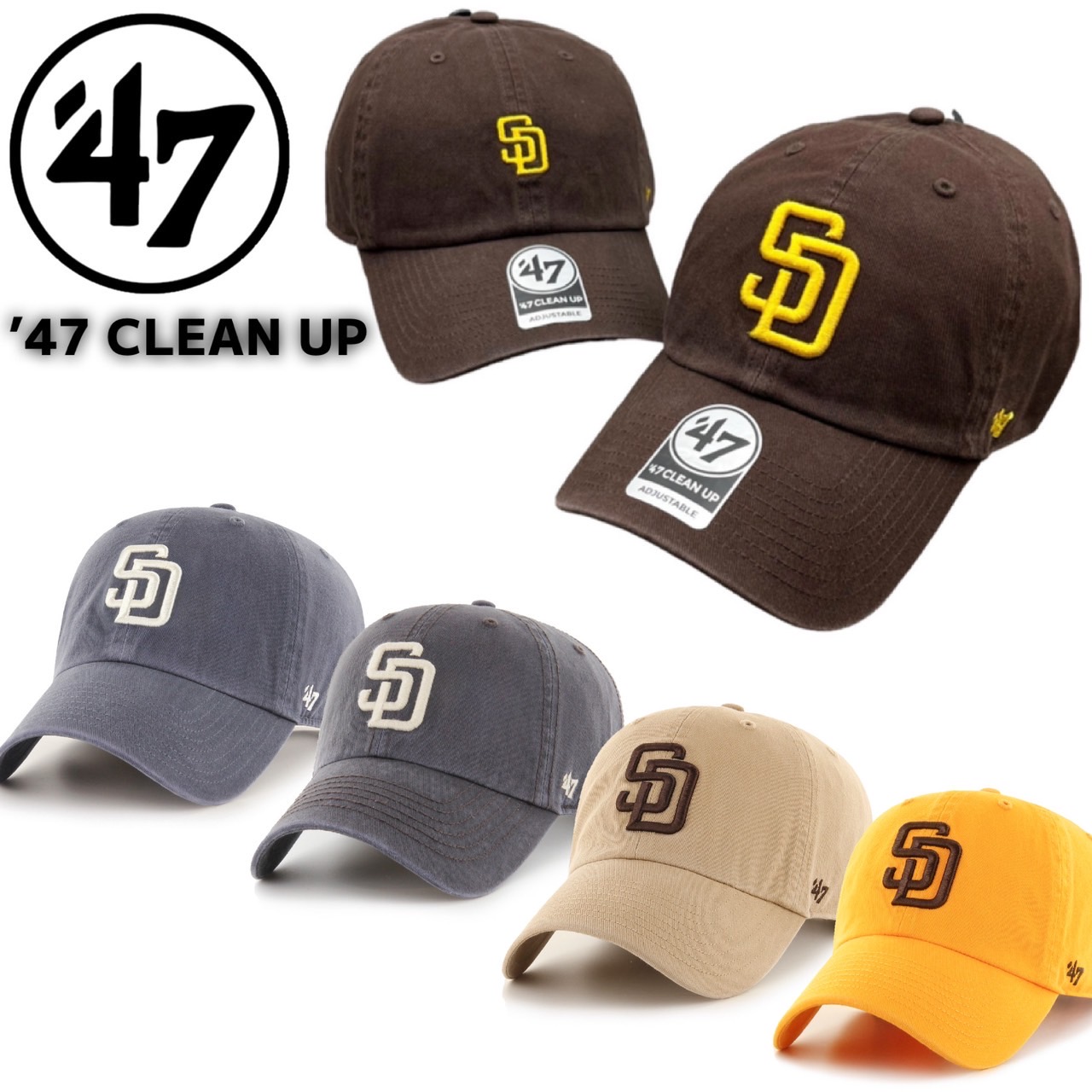 47 キャップ フォーティーセブン ブランド 帽子 サンディエゴ パドレス 