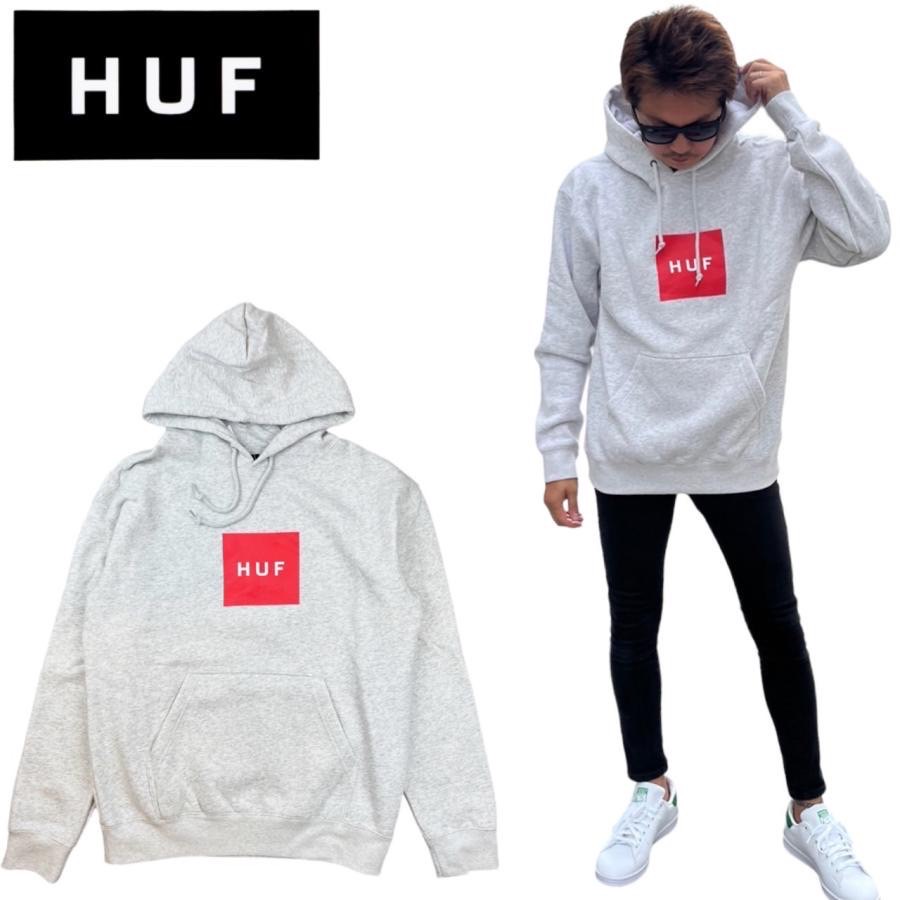 ハフ HUF パーカー スウェット 裏起毛 PF00465/PF00573 ボックスロゴ