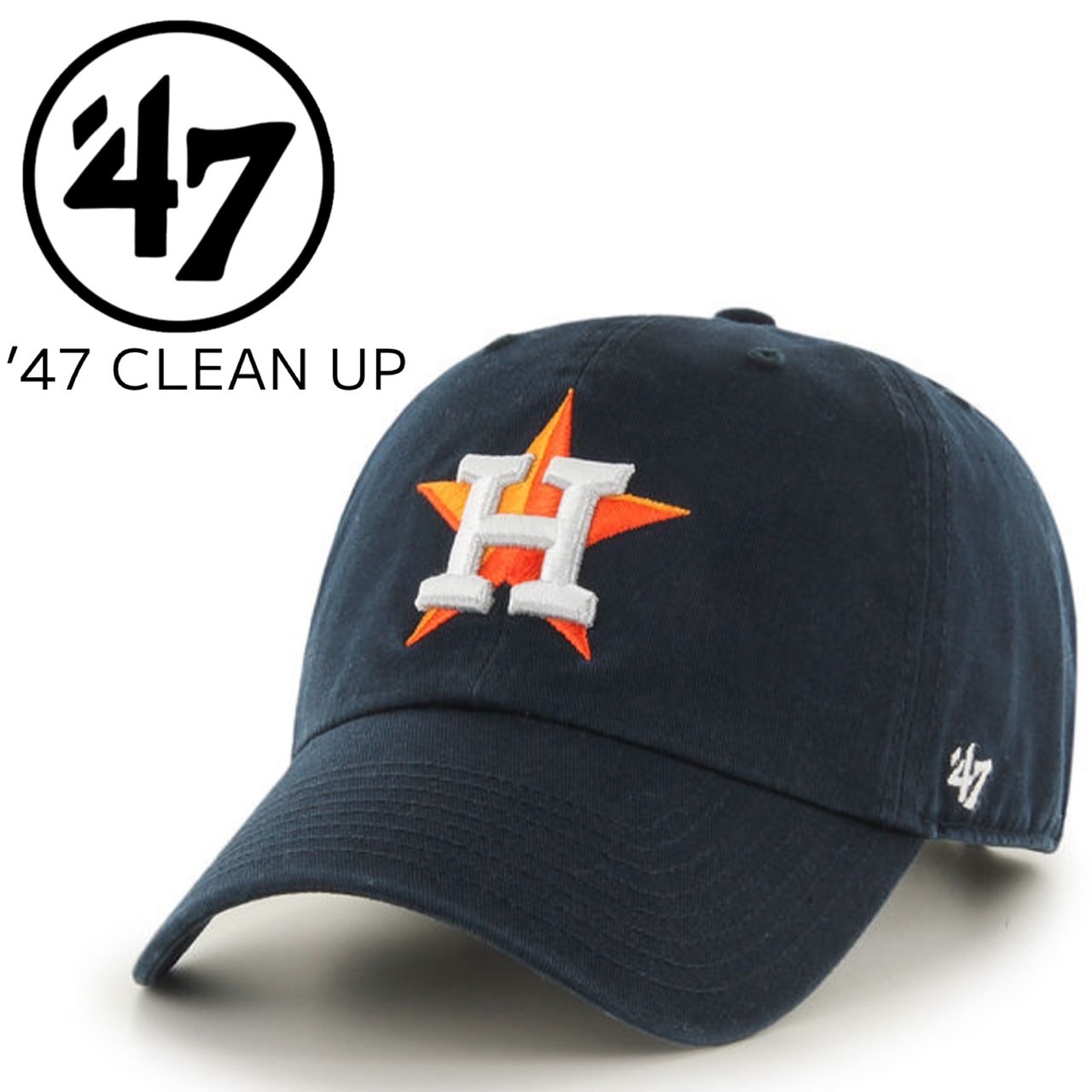 47 キャップ フォーティーセブン ブランド 帽子 ヒューストン アストロズ 野球チーム RGW10GWS クリーンナップ 男女兼用 47BRAND ASTROS CLEAN UP｜staiwan｜02
