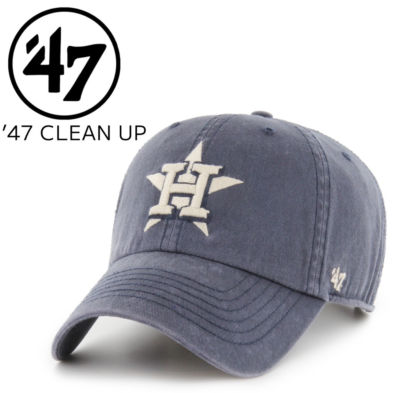 47 キャップ フォーティーセブン ブランド 帽子 ヒューストン アストロズ 野球チーム RGW10GWS クリーンナップ 男女兼用 47BRAND ASTROS CLEAN UP｜staiwan｜03