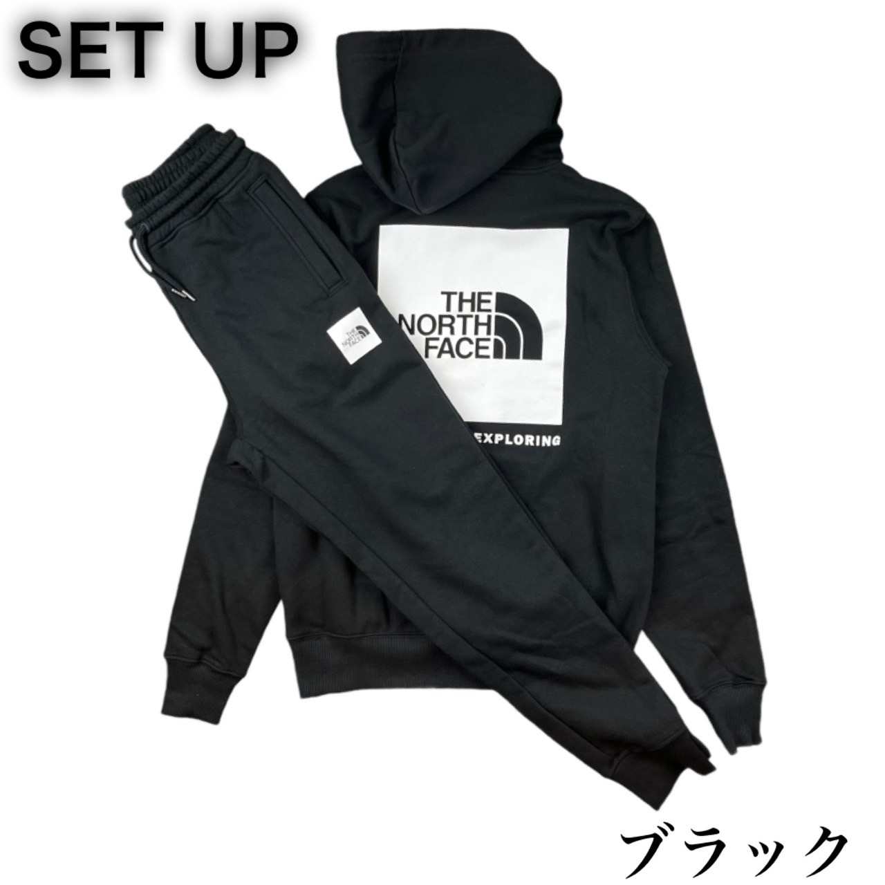 ザ ノースフェイス The North Face セットアップ NF0A7UNS/NF0A7UOA パーカー ジョガーパンツ 2組セット スウェット  ボックスロゴ THE NORTH FACE