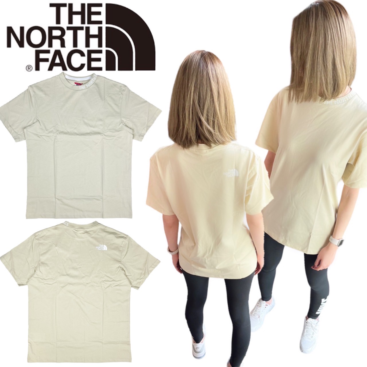 ザ ノースフェイス The North Face Tシャツ 半袖 首元ロゴ レディース NF0A491Q タートルネック THE NORTH FACE  W ZUMU TEE