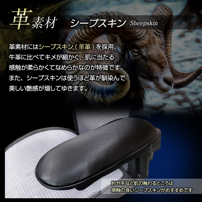 本革 アームレストカバー 左右セット ウレタンフォーム クッション付属