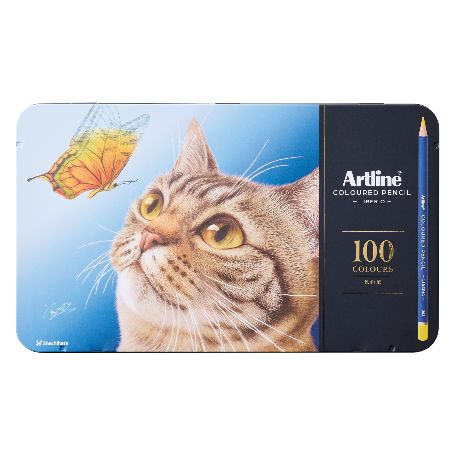 シヤチハタ（Shachihata） 色鉛筆 【100色セット】Artline アート