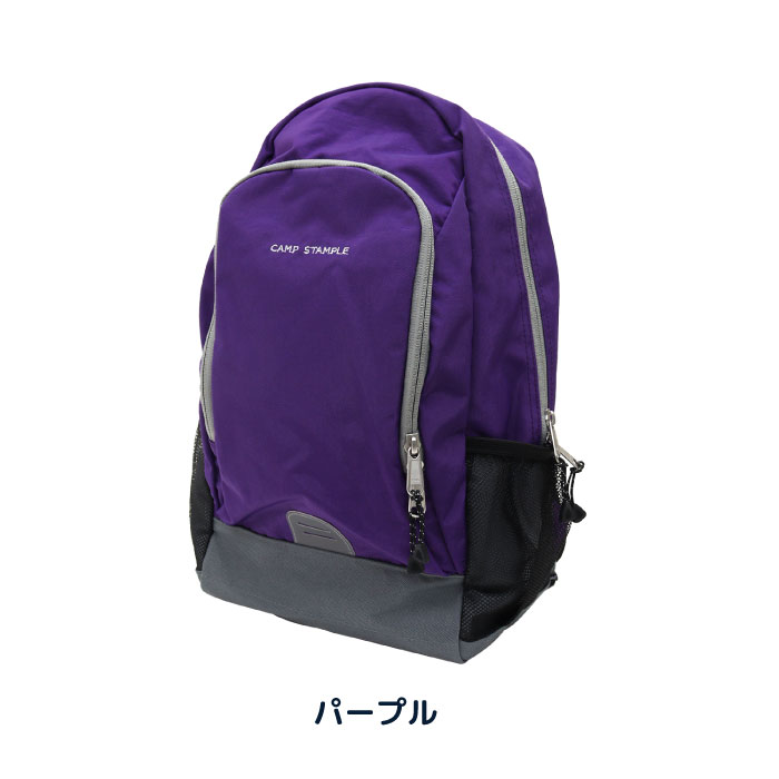 キッズ リュック stample 2-6001n ウォッシュド ナイロン バックパック リュック アウトドア ジュニア キッズ 入学 通学 小学生 軽量  12l 18l | stample | 07