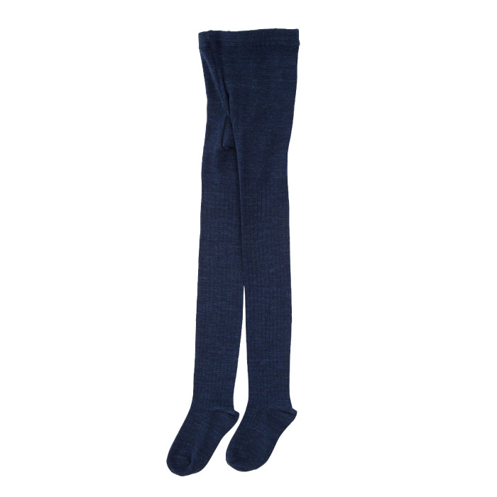 51831 stample スタンプル スタンダード メランジ リブ タイツ キッズ 女の子 ガールズ 綿混 綿 防寒 あったか 暖かい | stample | 04