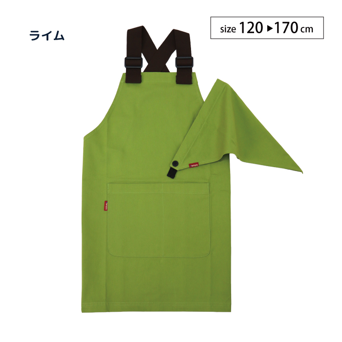 stample エプロン＆三角巾 親子お揃い アウトドア ワークエプロン 入園グッズ 入学 調理実習 給食 家庭科 子供用 おしゃれ | stample | 02