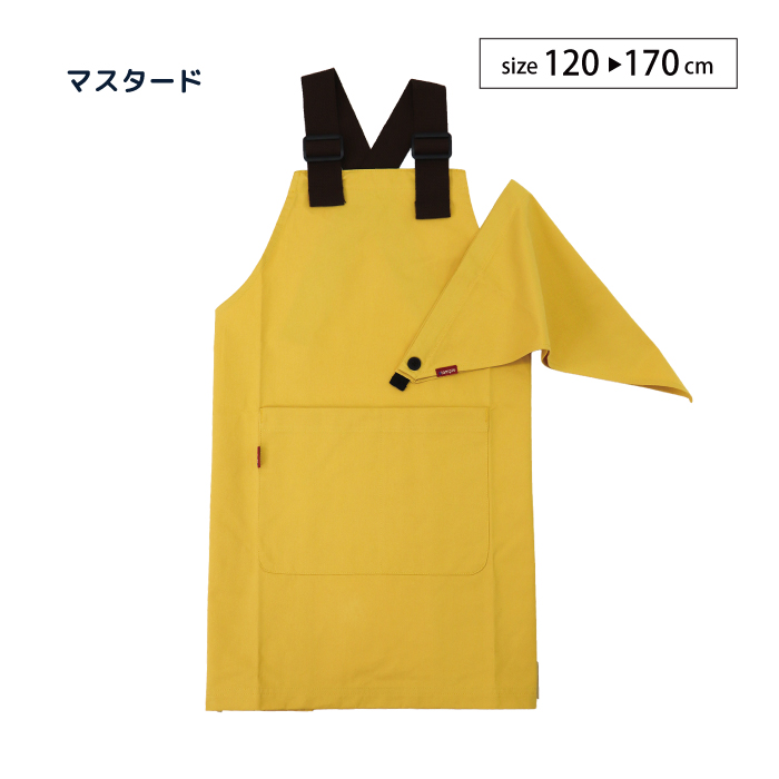 stample エプロン＆三角巾 親子お揃い アウトドア ワークエプロン 入園グッズ 入学 調理実習 給食 家庭科 子供用 おしゃれ | stample | 05