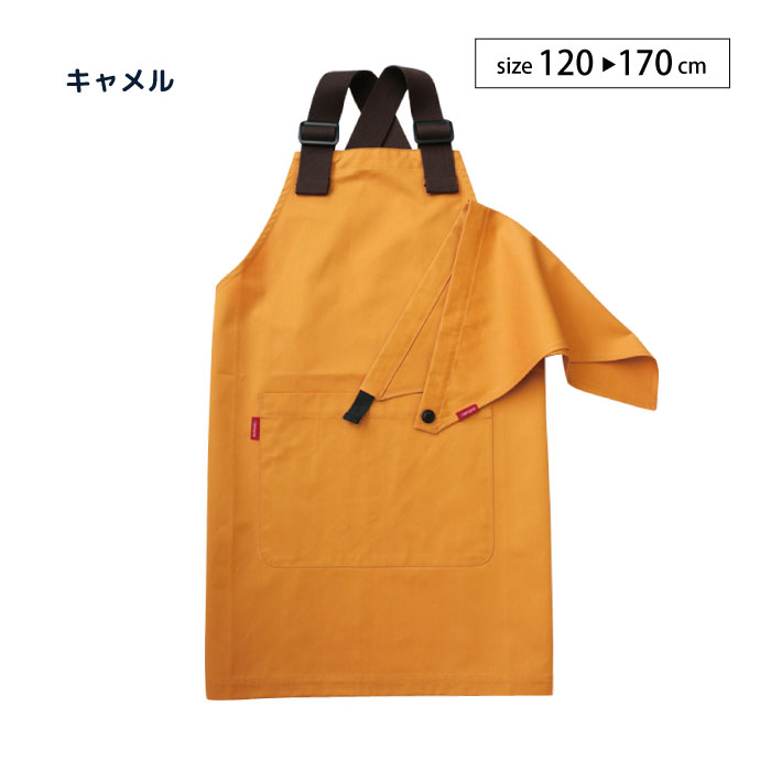 stample エプロン＆三角巾 親子お揃い アウトドア ワークエプロン 入園グッズ 入学 調理実習 給食 家庭科 子供用 おしゃれ | stample | 02