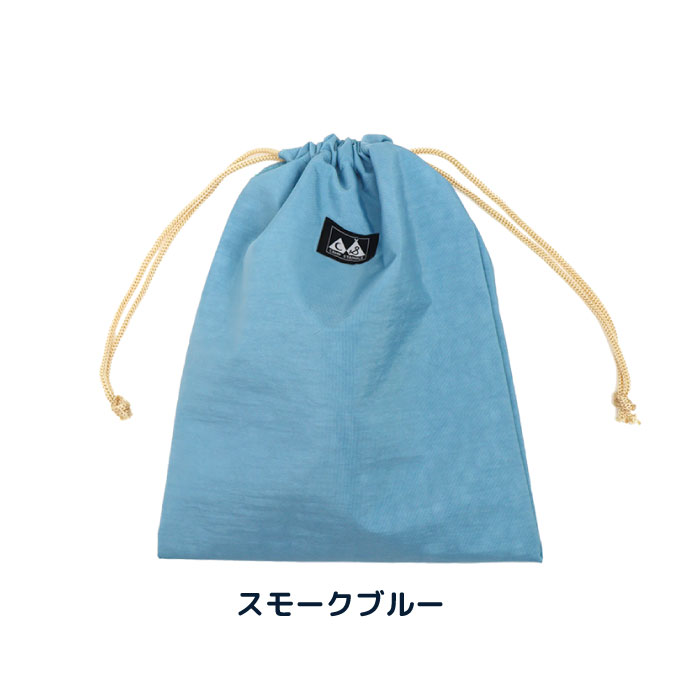 【Lsize】CAMP STAMPLE（キャンプ スタンプル）63007 ウォッシュドナイロン巾着 L キッズ 小学校 撥水 給食 小学校 幼稚園 保育園 きんちゃく | stample | 04