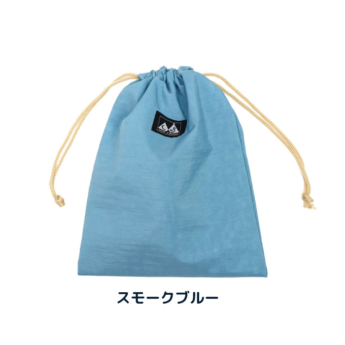 【Мsize】CAMP STAMPLE（キャンプ スタンプル）63007 ウォッシュドナイロン巾着 М キッズ 小学校 撥水 給食 小学校 幼稚園 保育園 きんちゃく | stample | 04