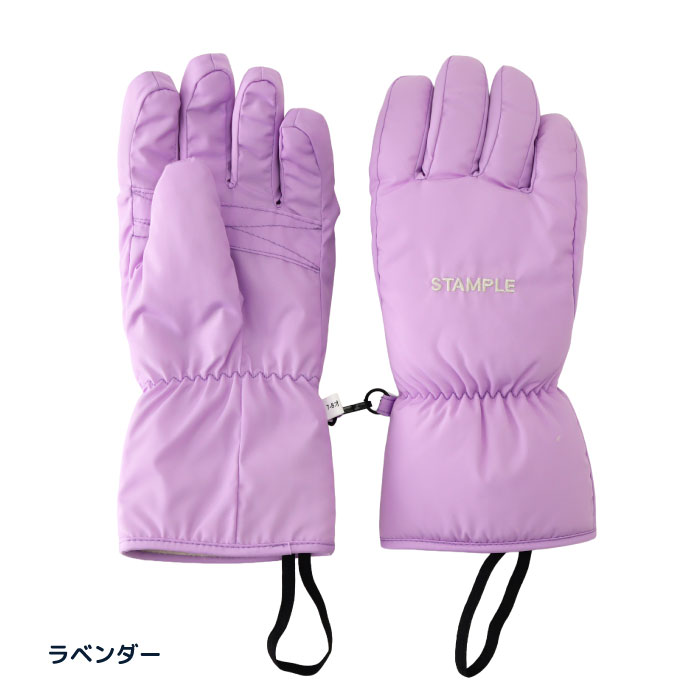70010 stample  スタンプル 防水キッズグローブ 子供 手袋 暖かい 五本指 防水 撥水性 防寒性 男の子 女の子 雪遊び スキー スノボ | stample | 05