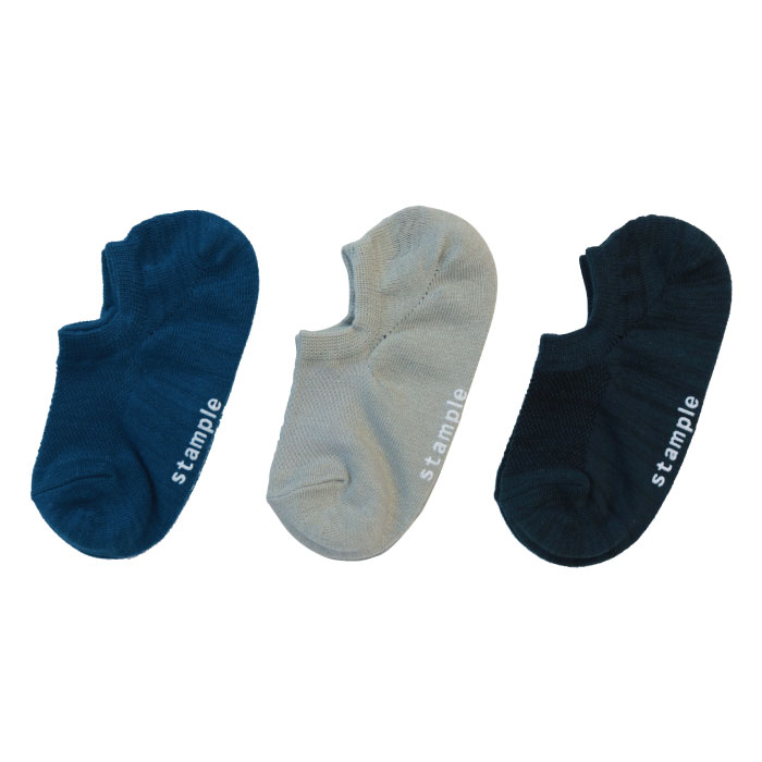 stample（スタンプル）ミックスローカットソックス  3足組 キッズ 靴下 71751N | stample | 04
