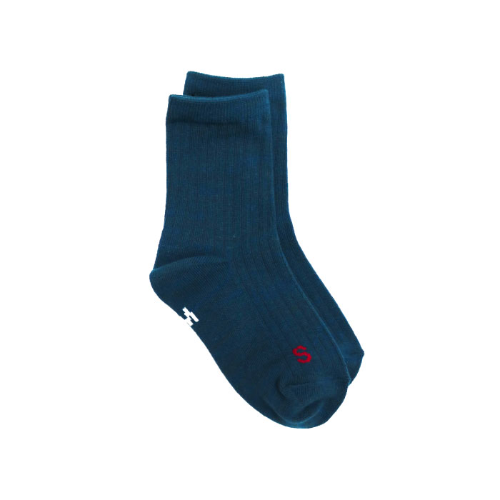 靴下 キッズ 72850 stample スタンプル スタンダード引き揃え クルーソックス  靴下 キッズ ジュニア レディース 滑り止め | stample | 09