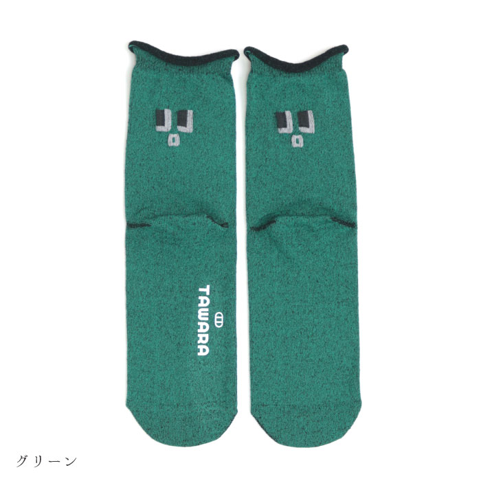 TAWARA（たわら）t30892 KAOショートソックス ゴムなし クルーソックス 1P レディース 顔 | TAWARA | 03