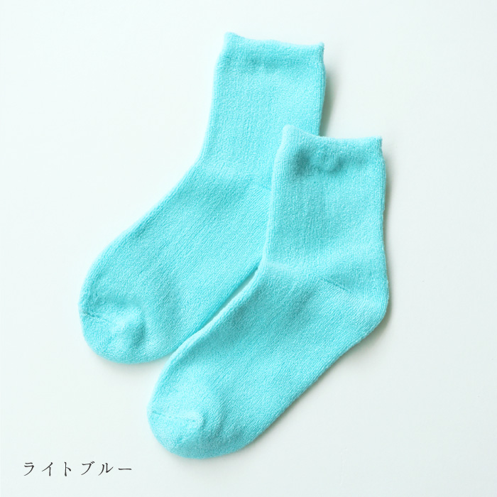 TAWARA（たわら） t31158 ショートパイル ショートソックス 1P 春 夏 秋 冬 靴下 レディス おしゃれ シンプル パイル | TAWARA | 04