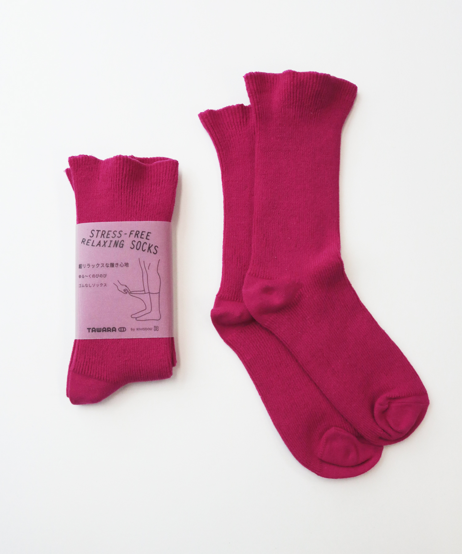 t40771 TAWARA（たわら） ゆる〜くのびのび ゴムなしソックス 1P 男女兼用 サイズフリー 22cm 23cm 24cm 25cm 26cm 27cm | TAWARA | 03