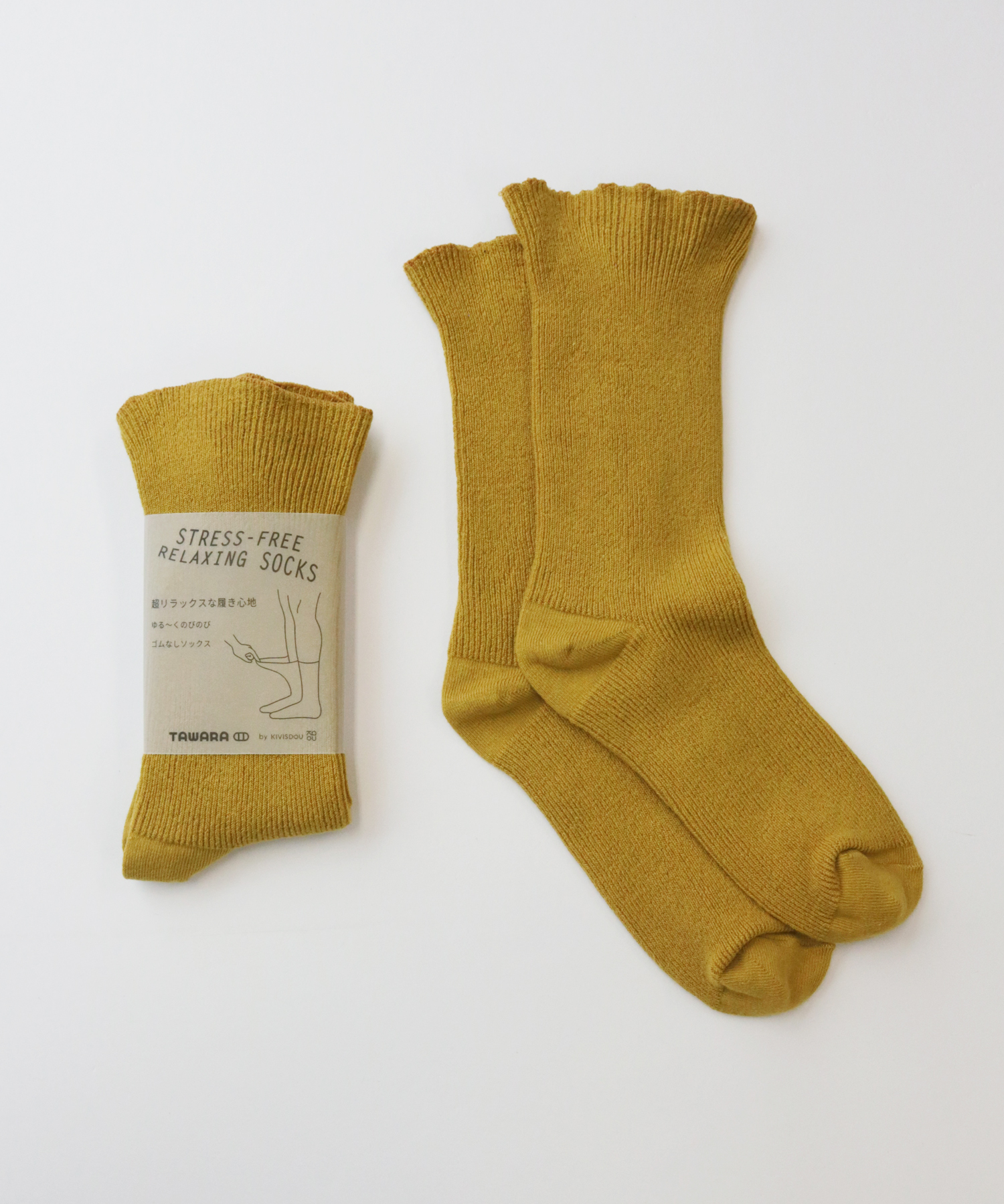 t40771 TAWARA（たわら） ゆる〜くのびのび ゴムなしソックス 1P 男女兼用 サイズフリー 22cm 23cm 24cm 25cm 26cm 27cm | TAWARA | 04