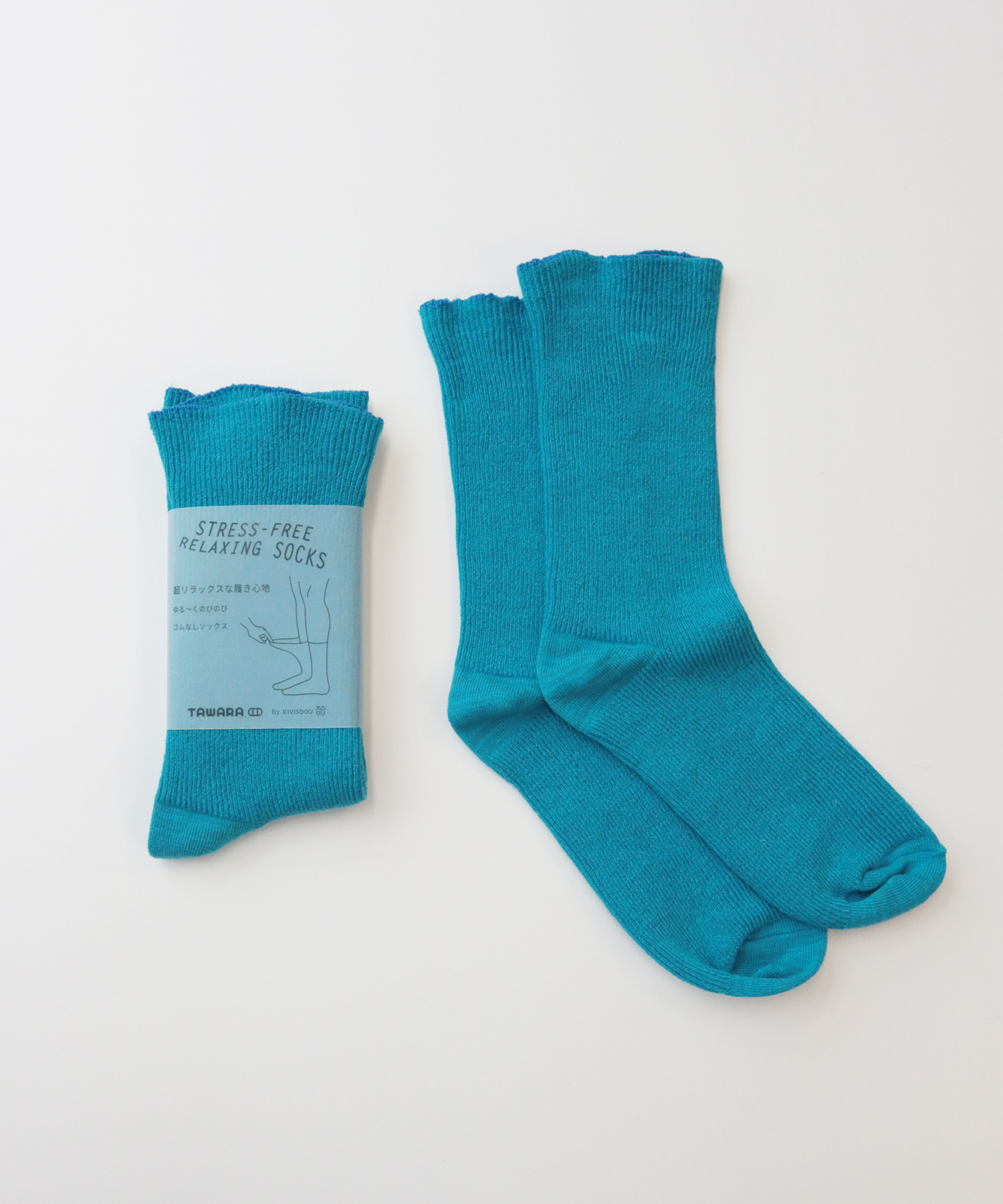 t40771 TAWARA（たわら） ゆる〜くのびのび ゴムなしソックス 1P 男女兼用 サイズフリー 22cm 23cm 24cm 25cm 26cm 27cm | TAWARA | 06