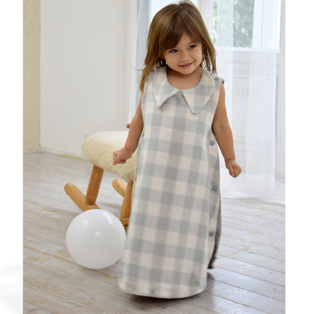 出産祝い コンテックス ベビー スリーパー 日本製 フランチェック