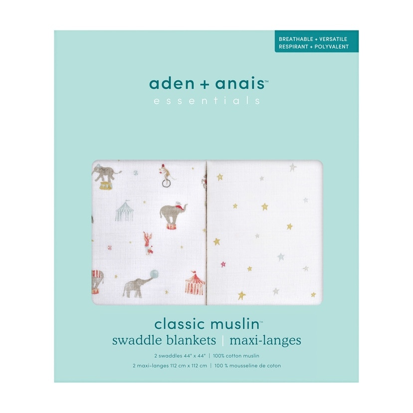 エッセンシャルズ 日本正規品 おくるみ エイデンアンドアネイ aden モスリンラップ 2枚セット ガーゼ コットン ガーゼ スワドル ベビー |  | 01
