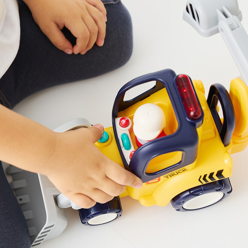 音がいっぱいはじめてのリモコンショベルカー リモコン Hola Toys