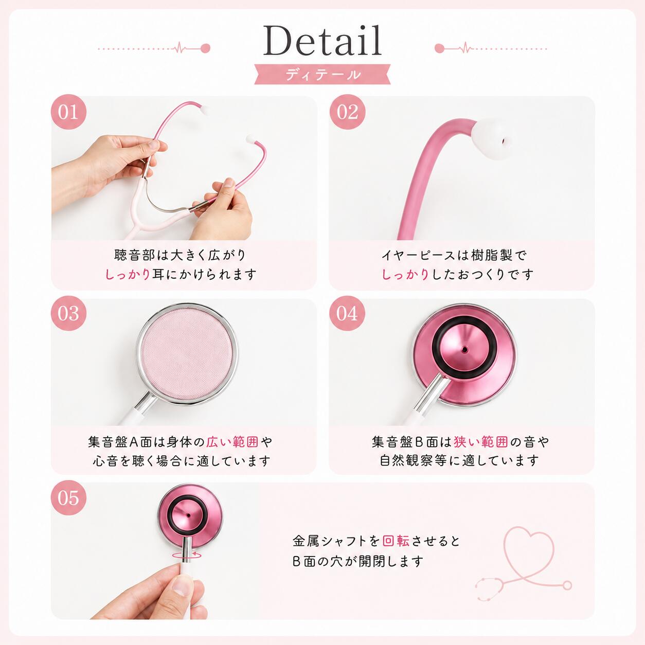 聴診グッズ 心音ちゃん ここねちゃん 胎動 心音 検診 ひとり用 胎児
