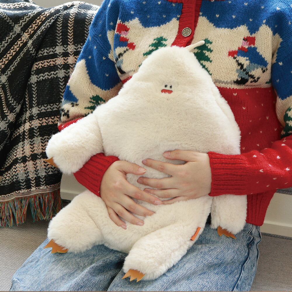 アルパカッソ　ぬいぐるみ湯たんぽ＆フリース膝掛け毛布入りマスコット　暖かセット アルパカッソ ぬいぐるみ湯たんぽ＆フリース膝掛け毛布入りマスコット