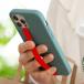 スマホ バンド 伸縮 シリコン ワイヤレス充電対応 スマホ落下防止バンド ベルト iphone android 汎用 互換 落下防止 リング スマホバンド 固定 ストラップ 関連画像5