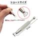 2本セット ボールグラッパー ショート ロング アクセサリー ツール 宝石 ピアス ホビー ジュエリー 3mm 5mm 10mm モチーフキャッチ ピンセット 工具 関連画像2