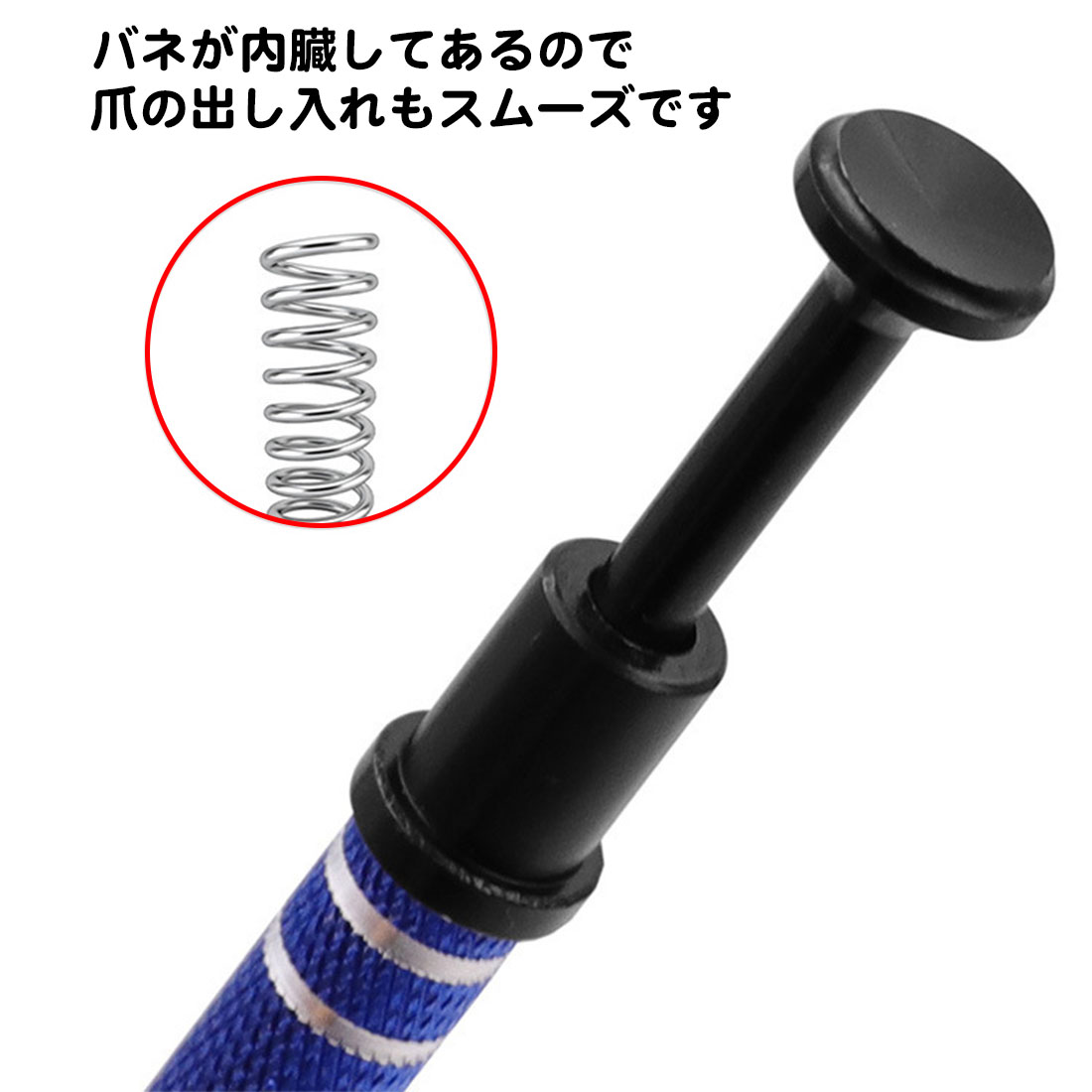 2本セット ボールグラッパー ショート ロング アクセサリー ツール 宝石 ピアス ホビー ジュエリー 3mm 5mm 10mm モチーフキャッチ ピンセット 工具 関連画像4