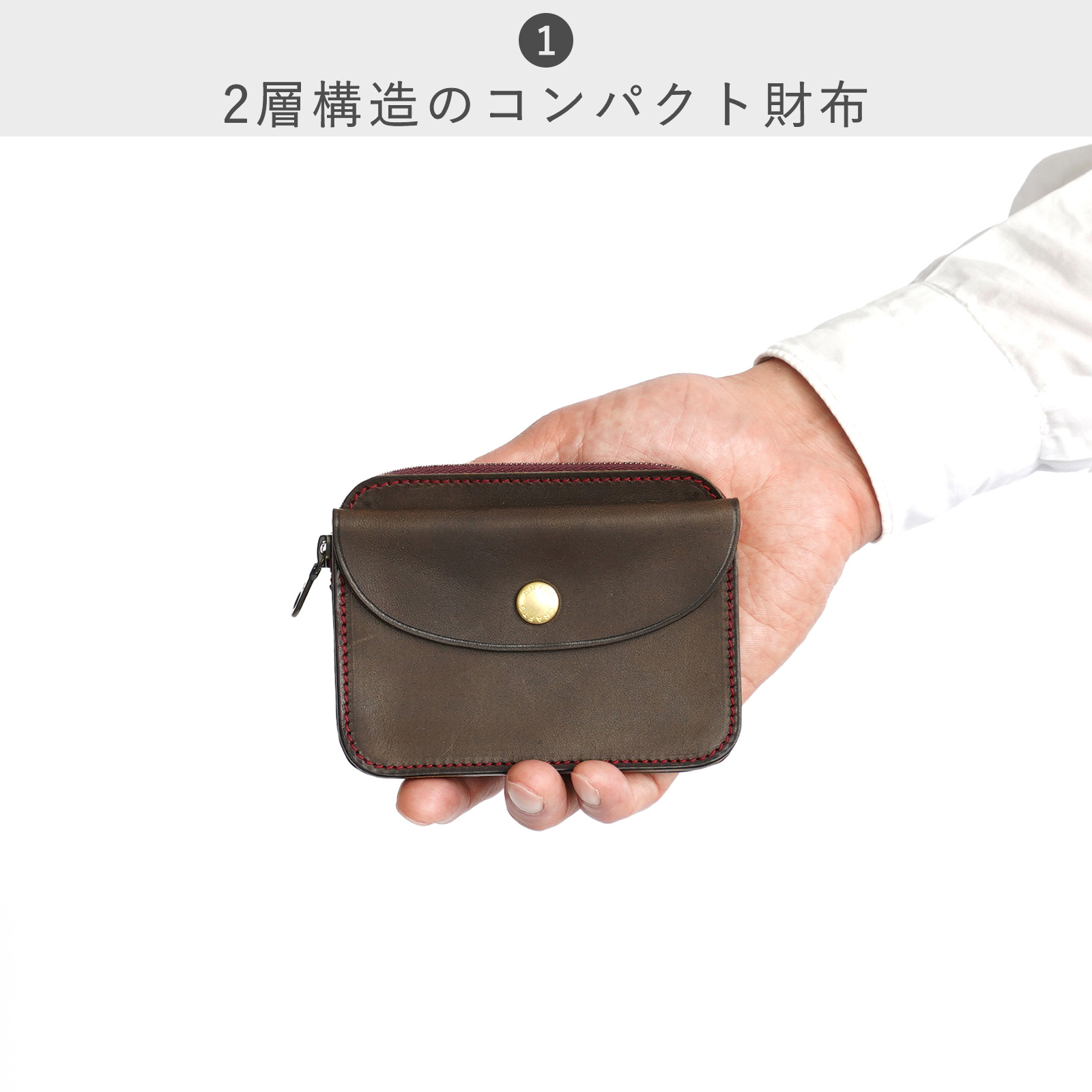 アーツアンドクラフツ ELBAMATT ACC エルバマット ツインパース ARTS & CRAFTS（アーツアンドクラフツ） 公式ストア 財布 ARTS&CRAFTS
