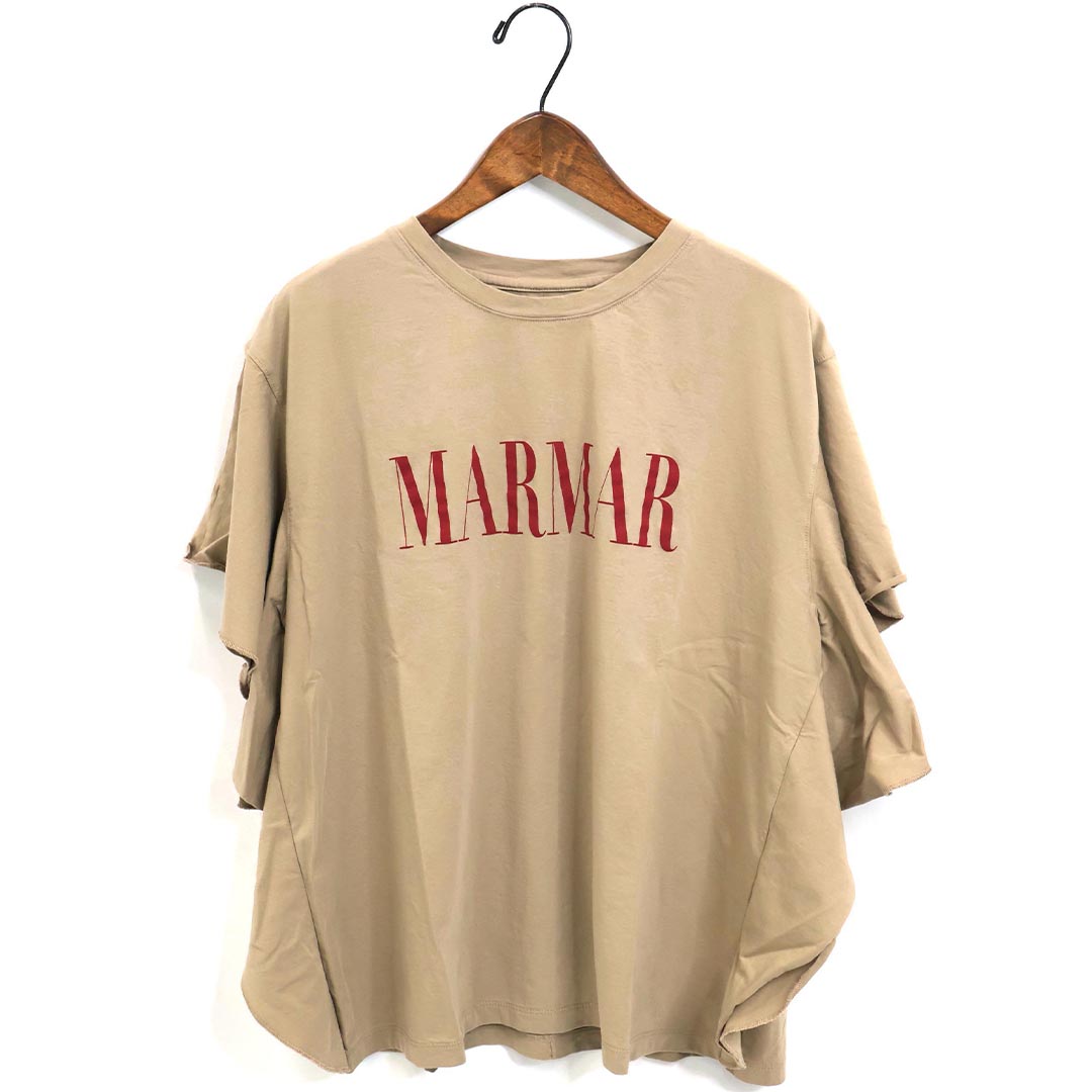 レディース/MICA&amp;DEAL/マイカ＆ディール/&quot;MARMAR&quot;ロゴフリルT-shirt/品番:0...