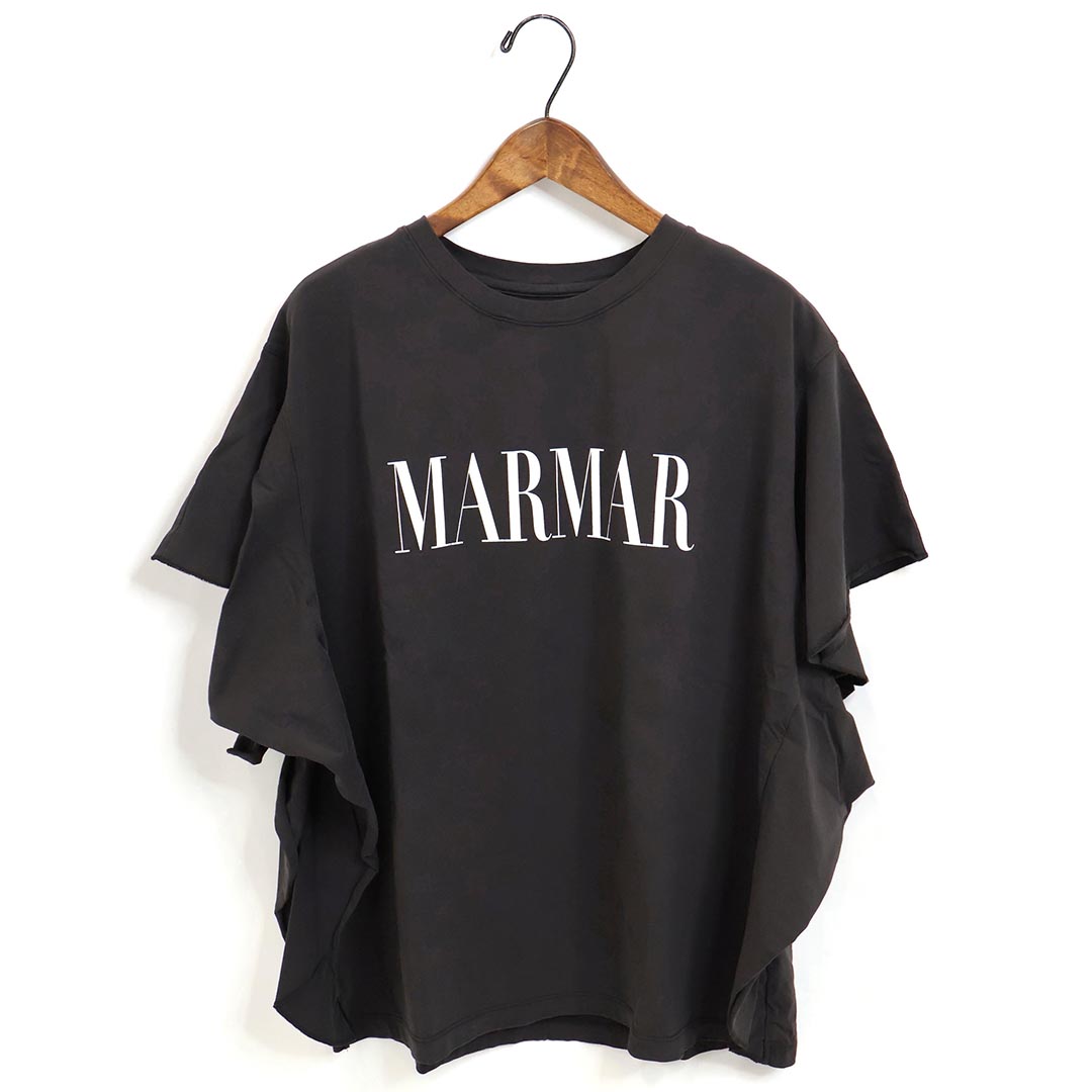 レディース/MICA&DEAL/マイカ＆ディール/"MARMAR"ロゴフリルT-shirt/品番:0124209114【1枚までメール便可】｜star-bars｜04